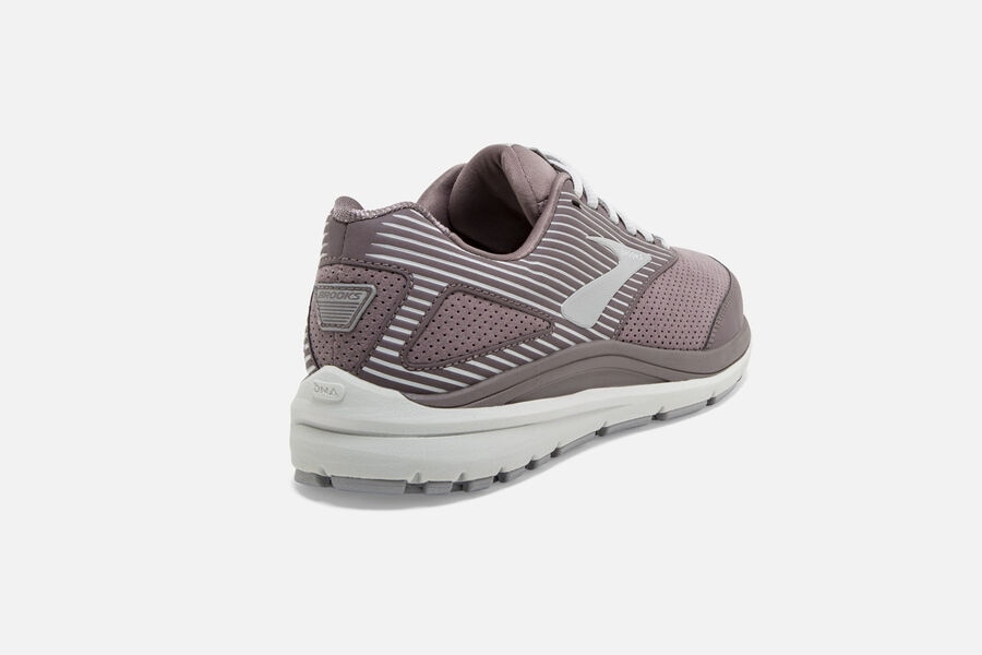 Brooks Addiction Walker Suede Loopschoenen Dames - Donkergrijs - 816709UDE